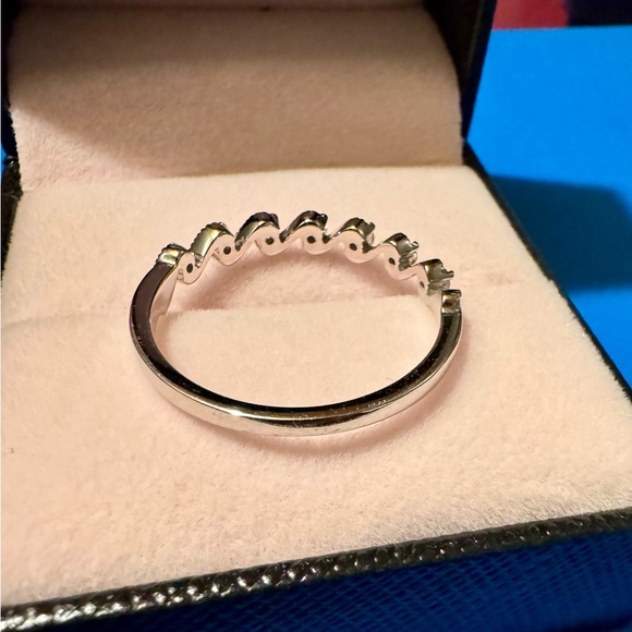 .20CTW ROUND WHITE DIAMOND 10K WHITE GOLD RING - Picture 4 of 4